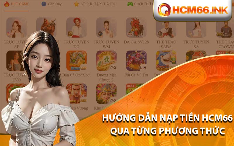 Hướng dẫn nạp tiền HCM66 qua từng phương thức 